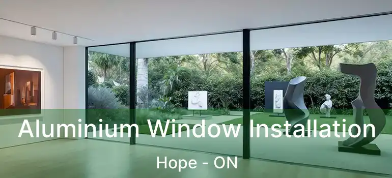 Aluminium Window Installation Hope - ON
