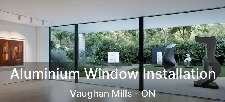  Aluminium Window Installation Vaughan Mills - ON