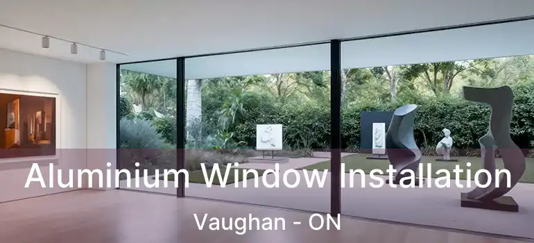  Aluminium Window Installation Vaughan - ON