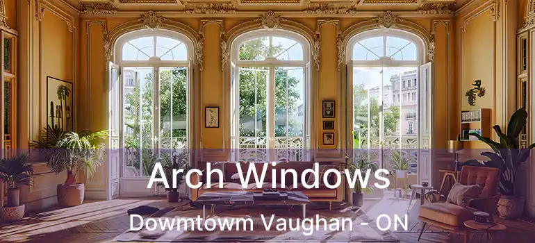  Arch Windows Dowmtowm Vaughan - ON