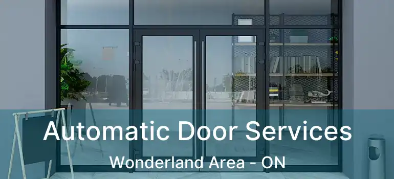 Automatic Door Services Wonderland Area - ON