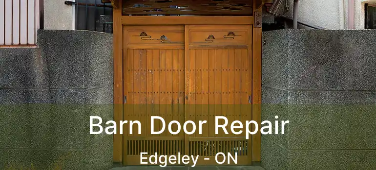  Barn Door Repair Edgeley - ON