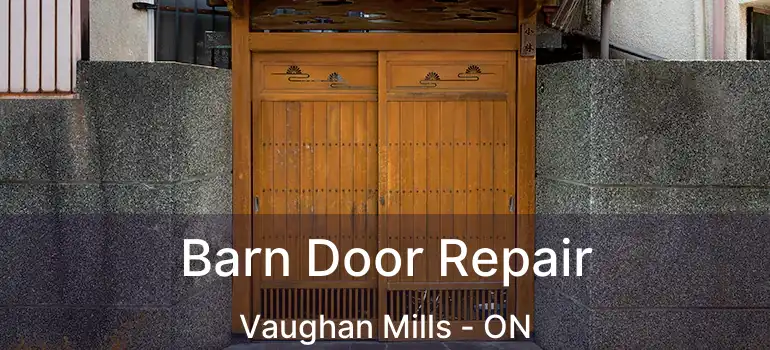  Barn Door Repair Vaughan Mills - ON