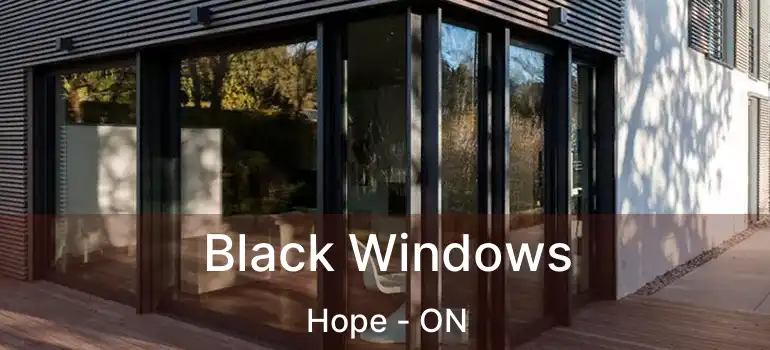 Black Windows Hope - ON