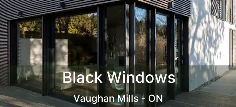  Black Windows Vaughan Mills - ON