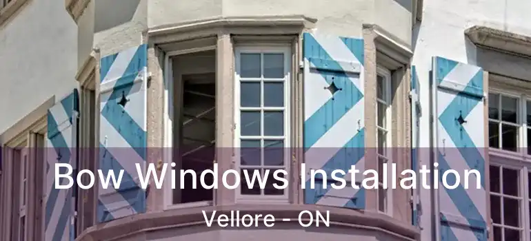  Bow Windows Installation Vellore - ON