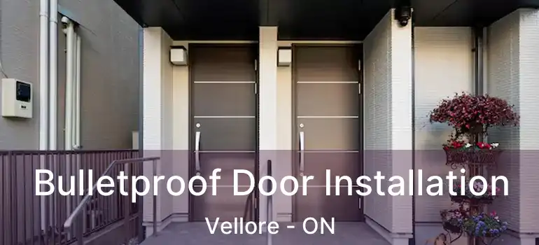  Bulletproof Door Installation Vellore - ON