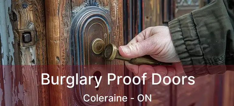  Burglary Proof Doors Coleraine - ON