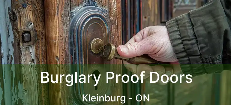  Burglary Proof Doors Kleinburg - ON