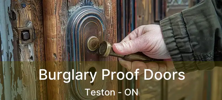  Burglary Proof Doors Teston - ON