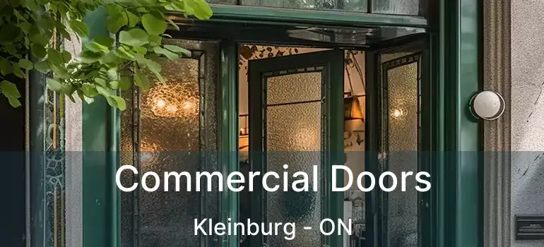  Commercial Doors Kleinburg - ON