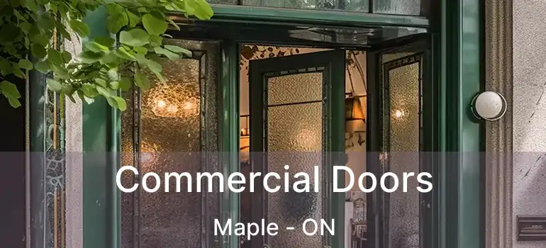  Commercial Doors Maple - ON