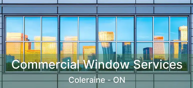  Commercial Window Services Coleraine - ON