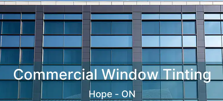  Commercial Window Tinting Hope - ON