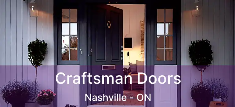  Craftsman Doors Nashville - ON