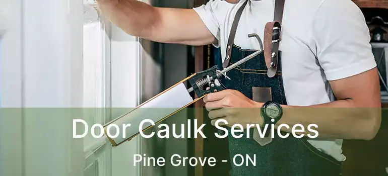  Door Caulk Services Pine Grove - ON