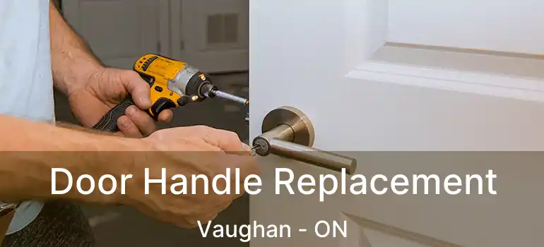  Door Handle Replacement Vaughan - ON