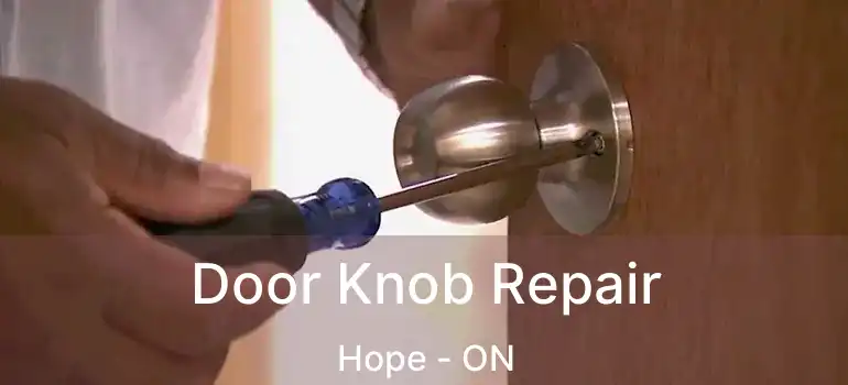  Door Knob Repair Hope - ON