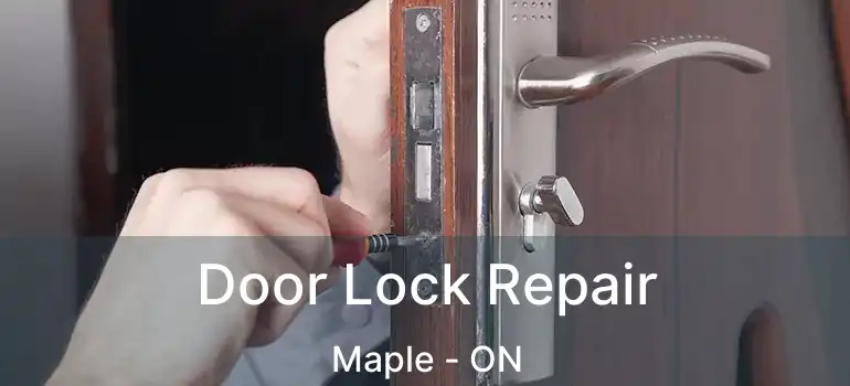  Door Lock Repair Maple - ON