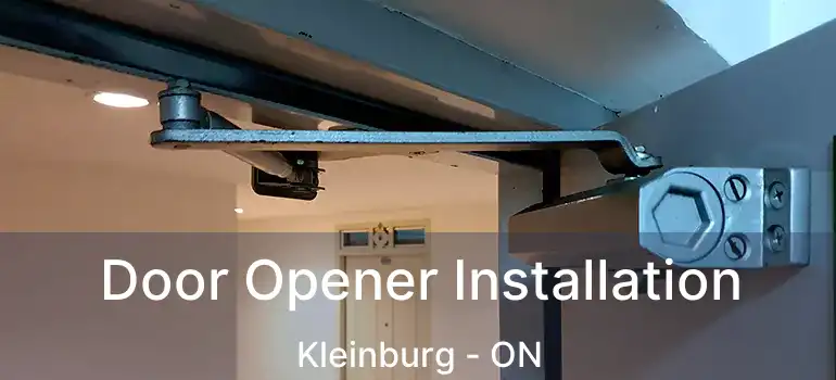  Door Opener Installation Kleinburg - ON