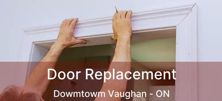  Door Replacement Dowmtowm Vaughan - ON