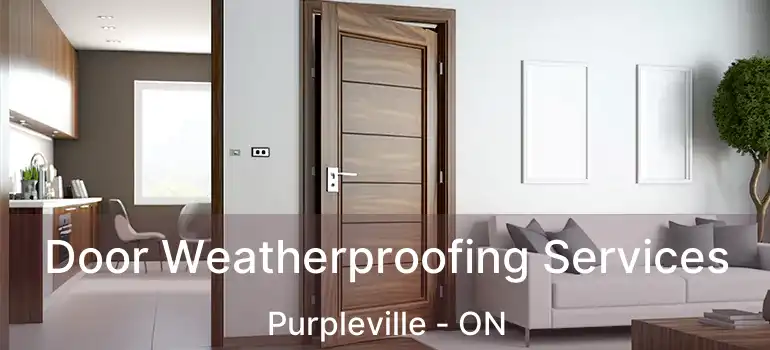  Door Weatherproofing Services Purpleville - ON