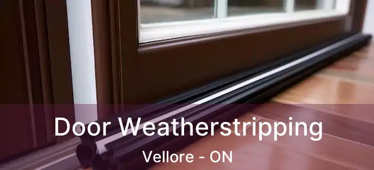  Door Weatherstripping Vellore - ON