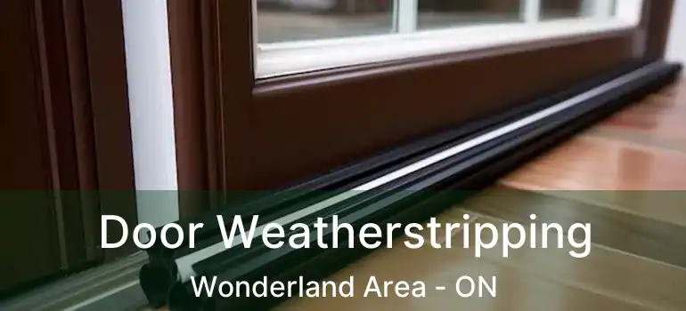  Door Weatherstripping Wonderland Area - ON