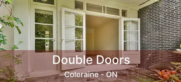  Double Doors Coleraine - ON