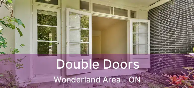 Double Doors Wonderland Area - ON