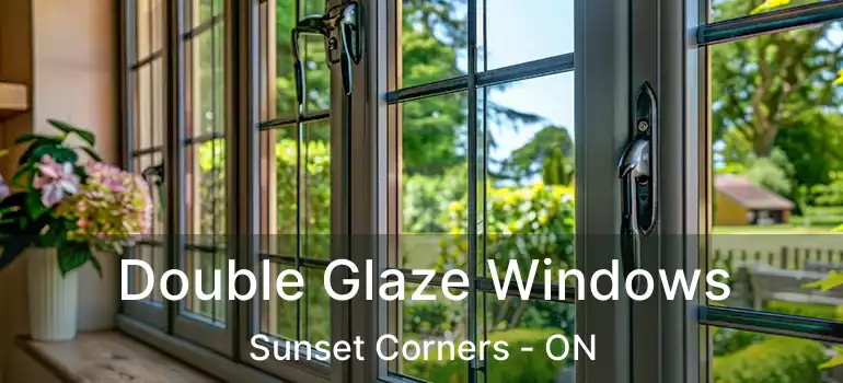  Double Glaze Windows Sunset Corners - ON
