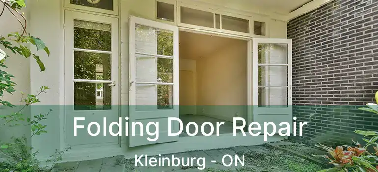  Folding Door Repair Kleinburg - ON