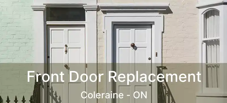  Front Door Replacement Coleraine - ON