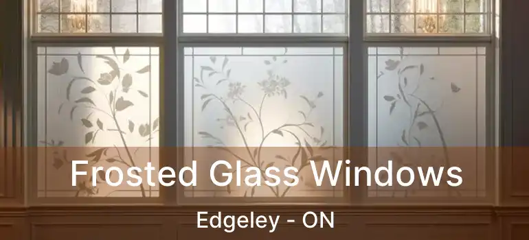  Frosted Glass Windows Edgeley - ON