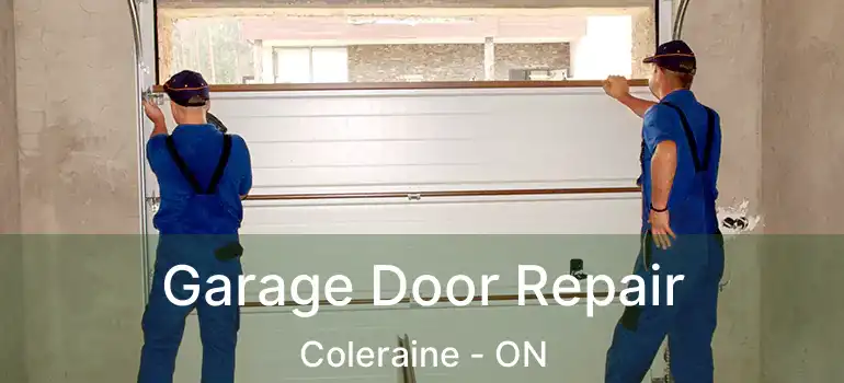  Garage Door Repair Coleraine - ON