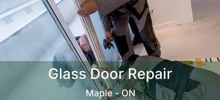  Glass Door Repair Maple - ON