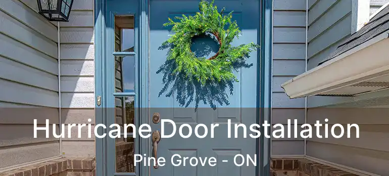  Hurricane Door Installation Pine Grove - ON