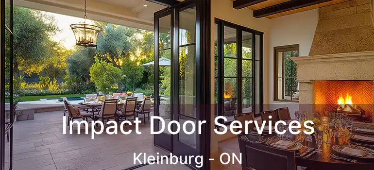  Impact Door Services Kleinburg - ON