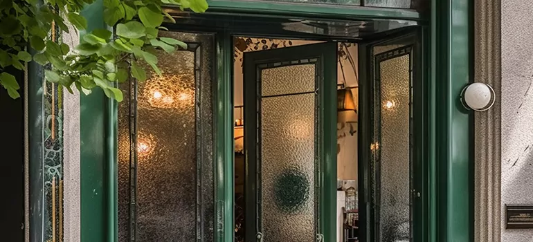 Frosted Pantry Door in Vaughan, Ontario