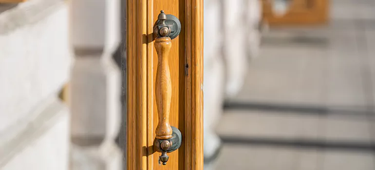 Wooden Pull Bar Installation in Vaughan, Ontario