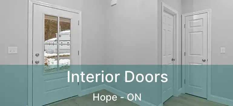  Interior Doors Hope - ON