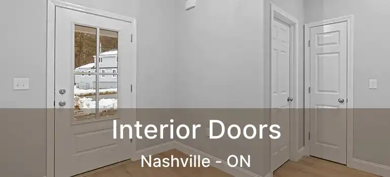  Interior Doors Nashville - ON