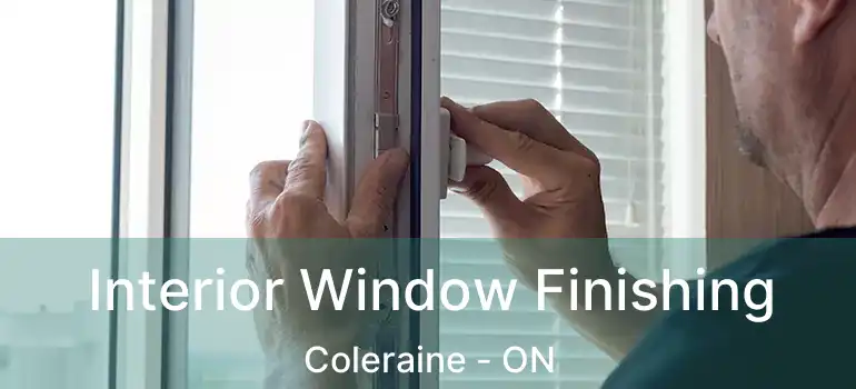  Interior Window Finishing Coleraine - ON