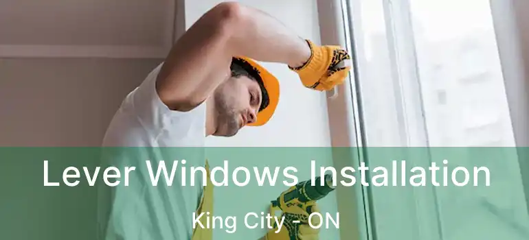 Lever Windows Installation King City - ON