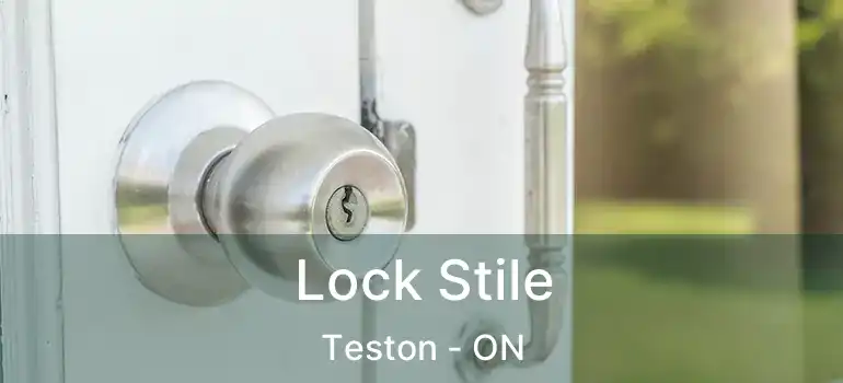  Lock Stile Teston - ON