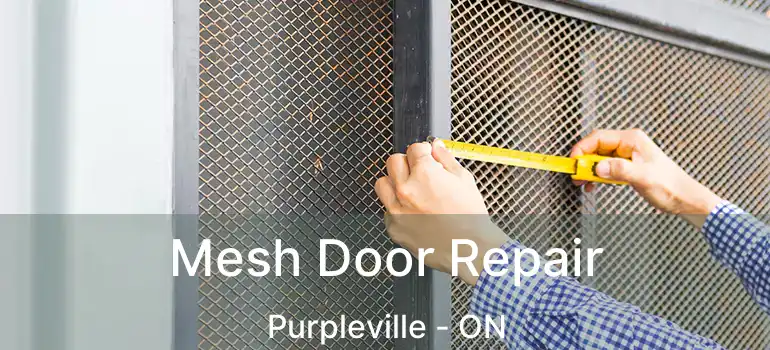  Mesh Door Repair Purpleville - ON