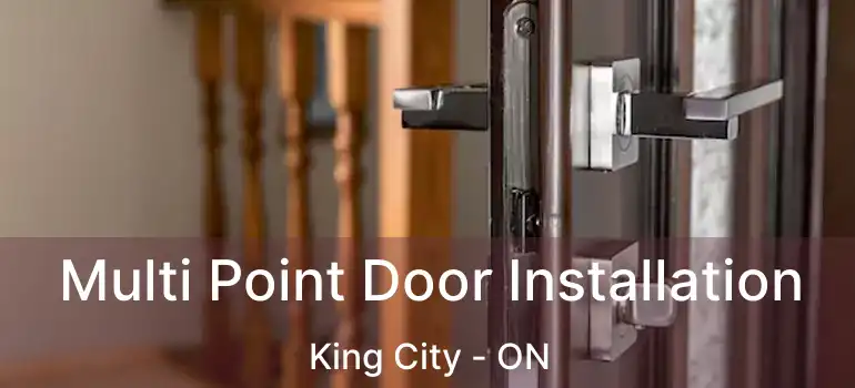  Multi Point Door Installation King City - ON