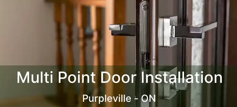  Multi Point Door Installation Purpleville - ON