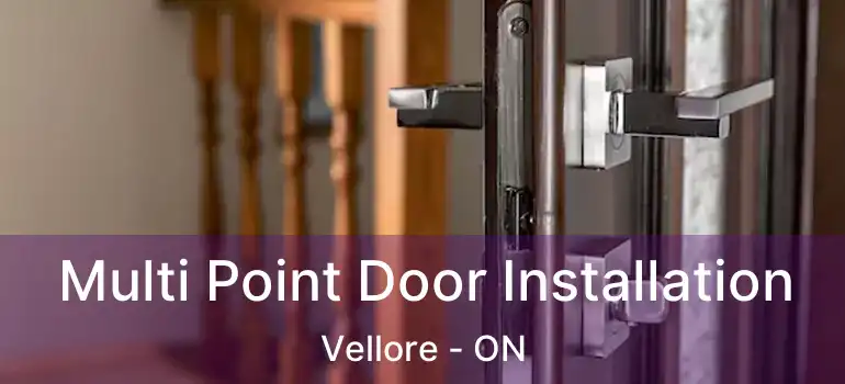  Multi Point Door Installation Vellore - ON