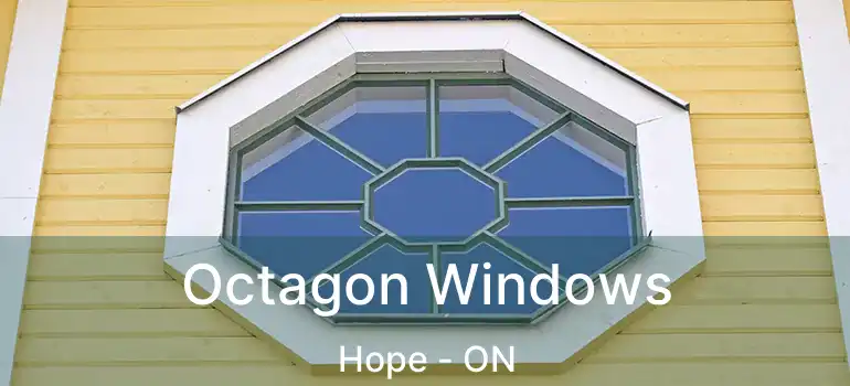  Octagon Windows Hope - ON